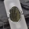 Moldavite ring/SOLD