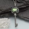 Labradorite key pendant/SOLD