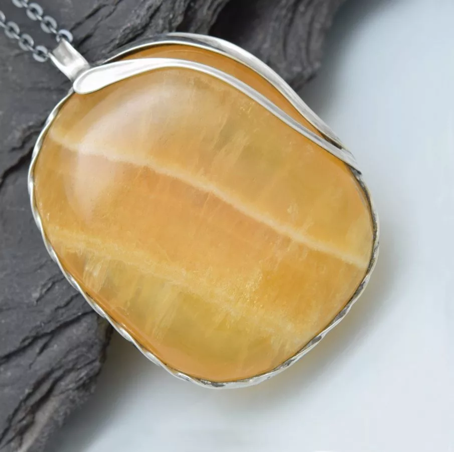 Calcite pendant