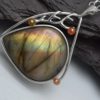 Labradorite pendant