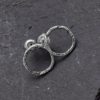 Strieborné náušnice kruhy/Circle Silver earrings