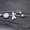 Strieborný náramok Chalcedón/Silver braclet with Chalcedony