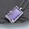 Charoite pendant